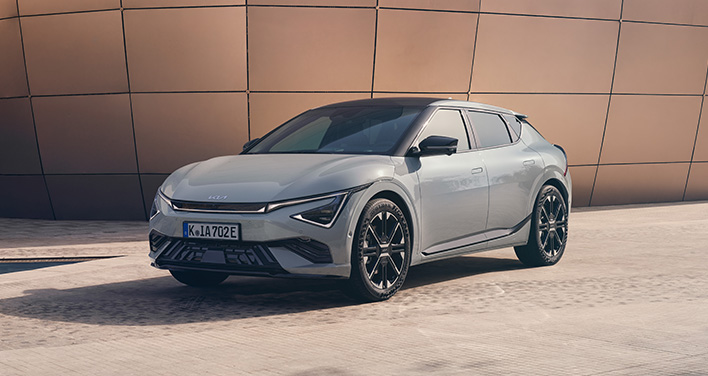 Der Kia EV6.