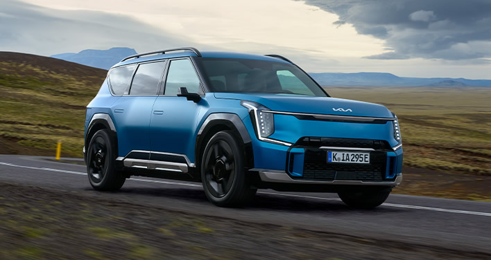 Der Kia EV9.