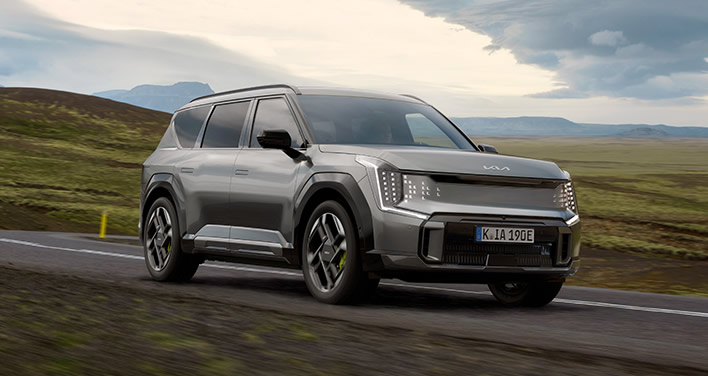 Der Kia EV9 GT.