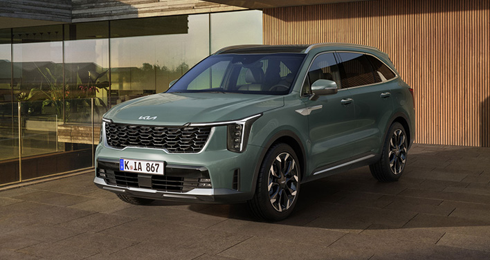 Der Kia Sorento.
