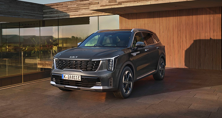 Der Kia Sorento Plug-in Hybrid.