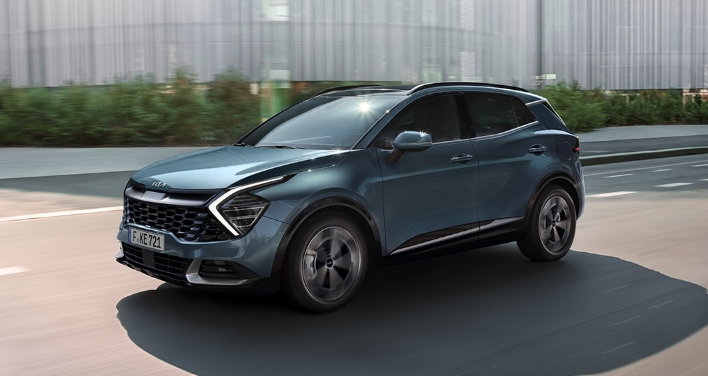Der Kia Sportage Hybrid.